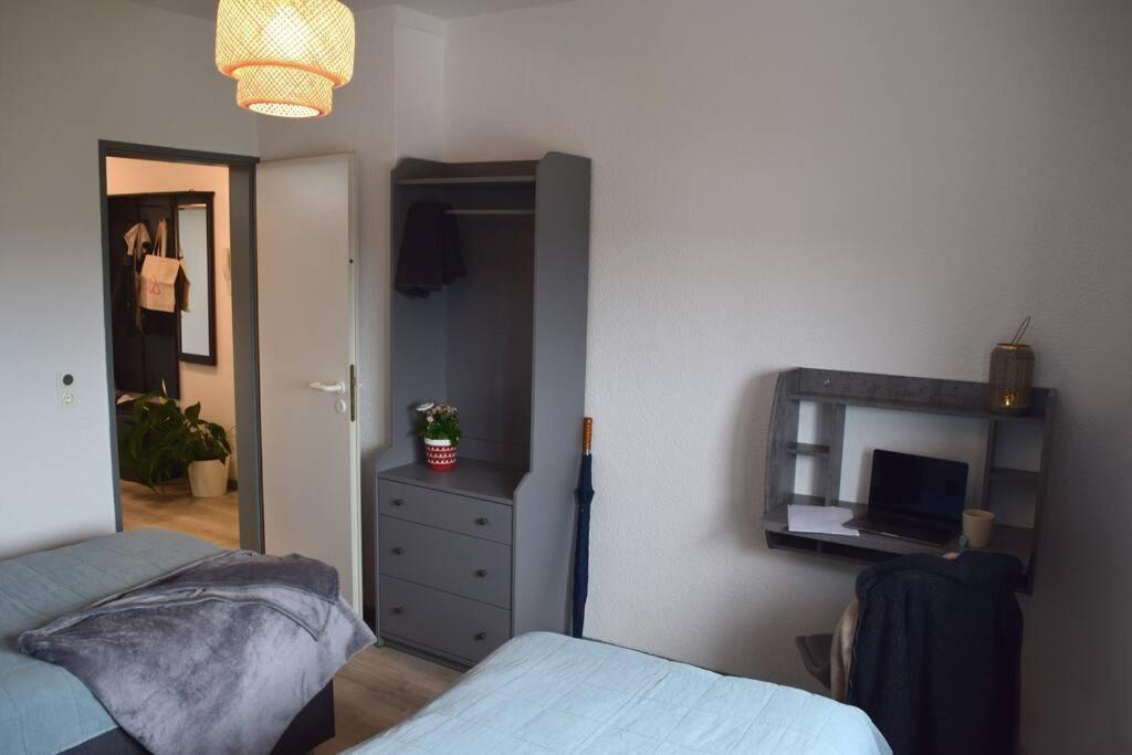 Md-5 Stadtfeld Beimsstrasse 81 - Appartement Domblick - Parkplatz - Balkon - 2Einzelbetten - Schlafsofa Magdeburg Exteriör bild